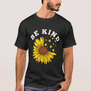 Kind Zonnebloem Asl Doof T-shirt