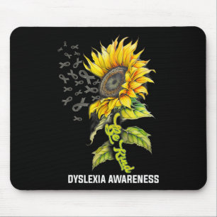 Kind Zonnebloem Dyslexie Bewustzijn Muismat