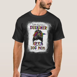 Kinda Busy is een ontwerper en een hond van moeder T-shirt