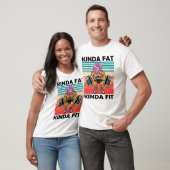 Kinda Fat Kinda geschikt voor gym T-shirt (Unisex)