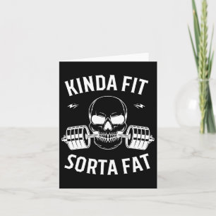 Kinda Fit Sportvet Funny Gym Bodybuilding Gym Kaart