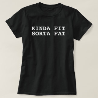 Kinda Fit Sportvet, Grappige Gym Vrouwen T-shirt