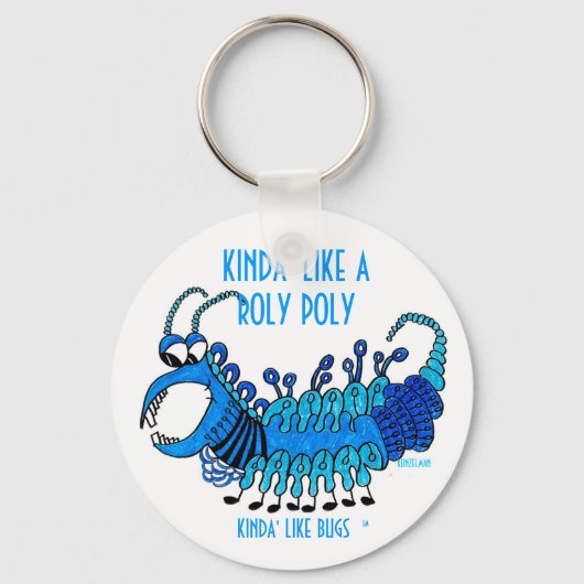 KINDA IS EEN ROLY POLY SLEUTELHANGER (Voorkant)
