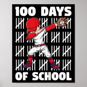 Kinder 100 dagen school Kinder 100ste dag van scho Poster
