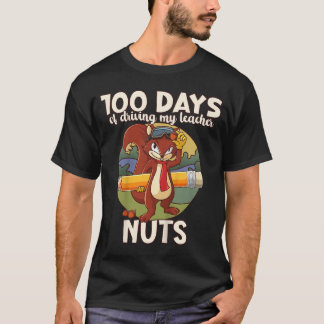 Kinder 100 dagen van irritatie van mijn leraar Nau T-shirt