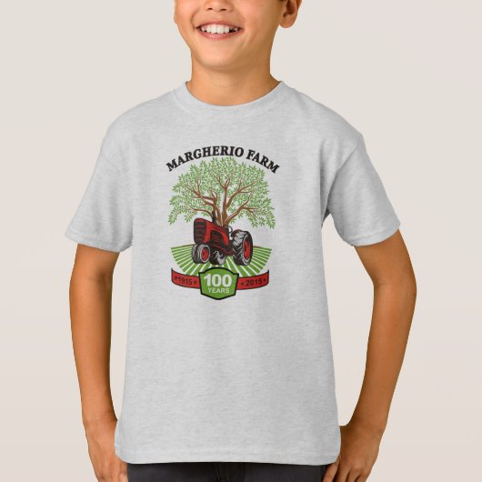 Kinder-100 jaar TShirt (Voorkant)