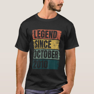 Kinder 10e verjaardag Geschenken 10 jaar oud sinds T-shirt