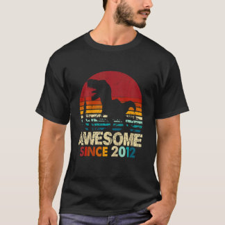 Kinder 10e verjaardag Jongen Dinosaur Rex Geweldig T-shirt