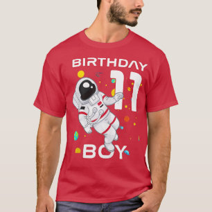 Kinder 11e geboortedag Astronaut 11-jarige verjaar T-shirt