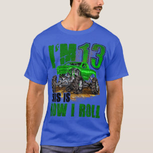 Kinder 13e marthday Monster Truck for Boys & Girls T-shirt