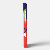 Kinder 1 oeruitheemse oranje ipad case (Achterkant / Links)