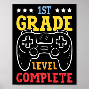 Kinder 1e klas niveau compleet laatste dag van sch poster