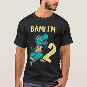 Kinder 2 jaar oud 2 jaar oud meisje voetbal t-shirt