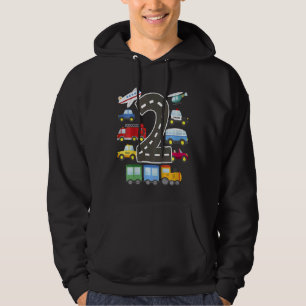 Kinder 2 jaar oud vervoer van gevogelte hoodie
