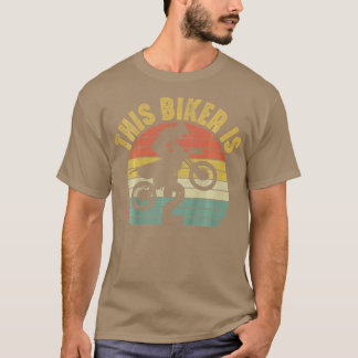 Kinder 2 jaar oude dag feestdag 2e verjaardag Dirt T-shirt