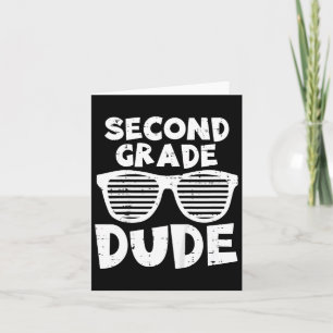 Kinder 2e klas kerel CK naar school eerste dag Kaart