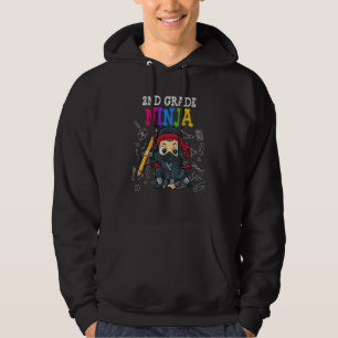 Kinder 2e klas terug naar school Ninja Boys Hoodie