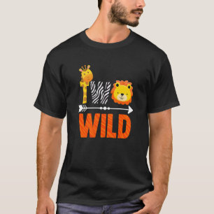 Kinder 2e verjaardag Jongen Dier Safari Baby Lion  T-shirt