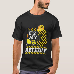 Kinder 3-jarige jongen Het is mijn 3e verjaardag T-shirt