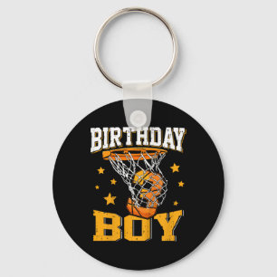 Kinder 3e derde 3 drie jaar Happy Birthday Boy Bas Sleutelhanger