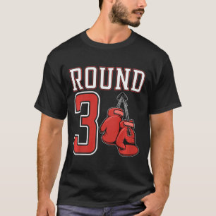 Kinder 3e Verjaardag Boksen Jongen 3 Jaar Oude Bok T-shirt