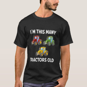 Kinder 3e verjaardag.. ik ben zo'n Trekers die 3 j T-shirt