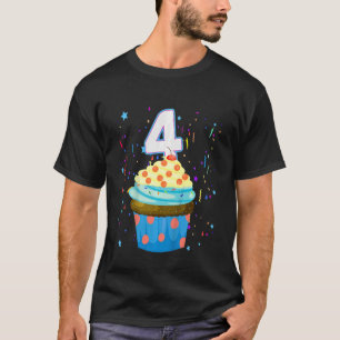 Kinder 4 jaar oud Het is mijn vierde verjaardag Sw T-shirt