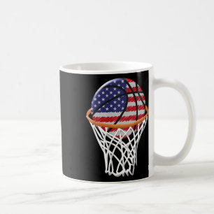 Kinder 4th of July Bysketbyll USA Flag Kinder Jeug Koffiemok
