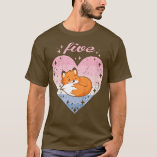 Kinder 5 jaar oud parochie 5 dag 5 dag 519 t-shirt