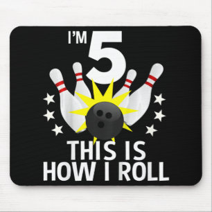 Kinder 5 jaar oude Bowling Birthday Party How I Ro Muismat