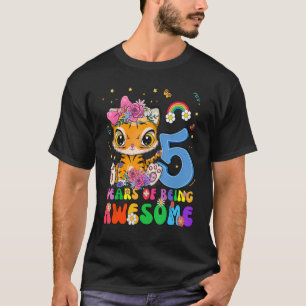 Kinder 5 jaar oude Tiener jongens meisjes klagen 5 T-shirt