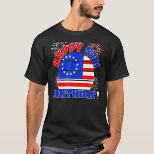 Kinder 5-jarig jubileum op 4 juli Vintage 13 T-shirt