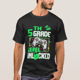 Kinder 5e niveau van de rang open terug naar schoo t-shirt