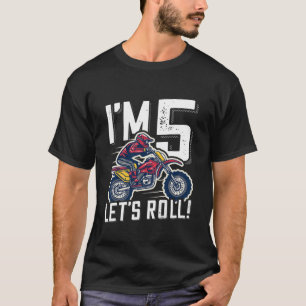 Kinder 5e verjaardag motorcross-Dirt Bike, Im 5 T-shirt
