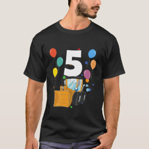 Kinder 5e verjaardag van de 5-jarige kinderdag t-shirt