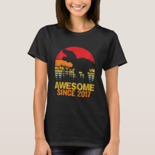 Kinder 5e Verjaardags Jongen Dinosaurus Trex 5 Jaa T-shirt
