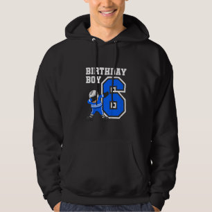 Kinder 6 jaar oude jongen Ice Hockey Player 6th Bi Hoodie