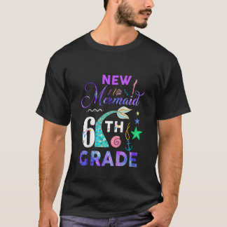 Kinder 6de gradiënt Zeemeermin Meisjes Princess Ze T-shirt