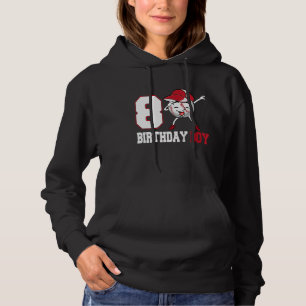 Kinder 7 Jaar Oud Dabbing Honkbal 7e Verjaardags J Hoodie