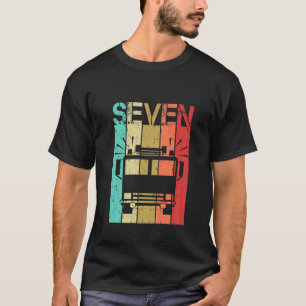 Kinder 7 jaar oude brandcursus zevende dag bi t-shirt