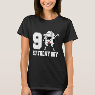 Kinder 8 Jaar Oud Dabbing Voetbal 8e Verjaardagsjo T-shirt