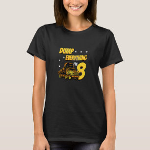 Kinder 8 jaar oude pomp van vrachtwagen, alles 8e t-shirt