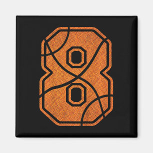 Kinder 8e Verjaardag Basketbal Boys Kinder Magneet
