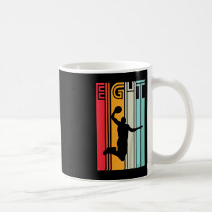Kinder 8e verjaardag Basketball Lover Gift 8 jaar Koffiemok