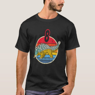 Kinder 8e verjaardag van Ankylosaurus Magniventris T-shirt
