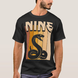 Kinder 9 jaar oude slang Birthday Boy Girl 9th Bir T-shirt