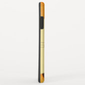 Kinder aangepaste naam schattige tijger gezicht si Case-Mate iPhone case (Achterkant/rechts)