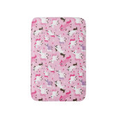 kinder achtergrond eenhoorn badmat (Voorkant Verticaal)