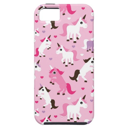 kinder achtergrond eenhoorn Case-Mate iPhone case (Achterkant)