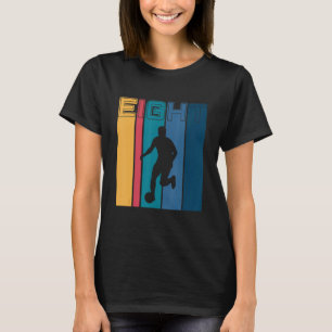 Kinder achtste verjaardag football 8 jaar oud voet t-shirt